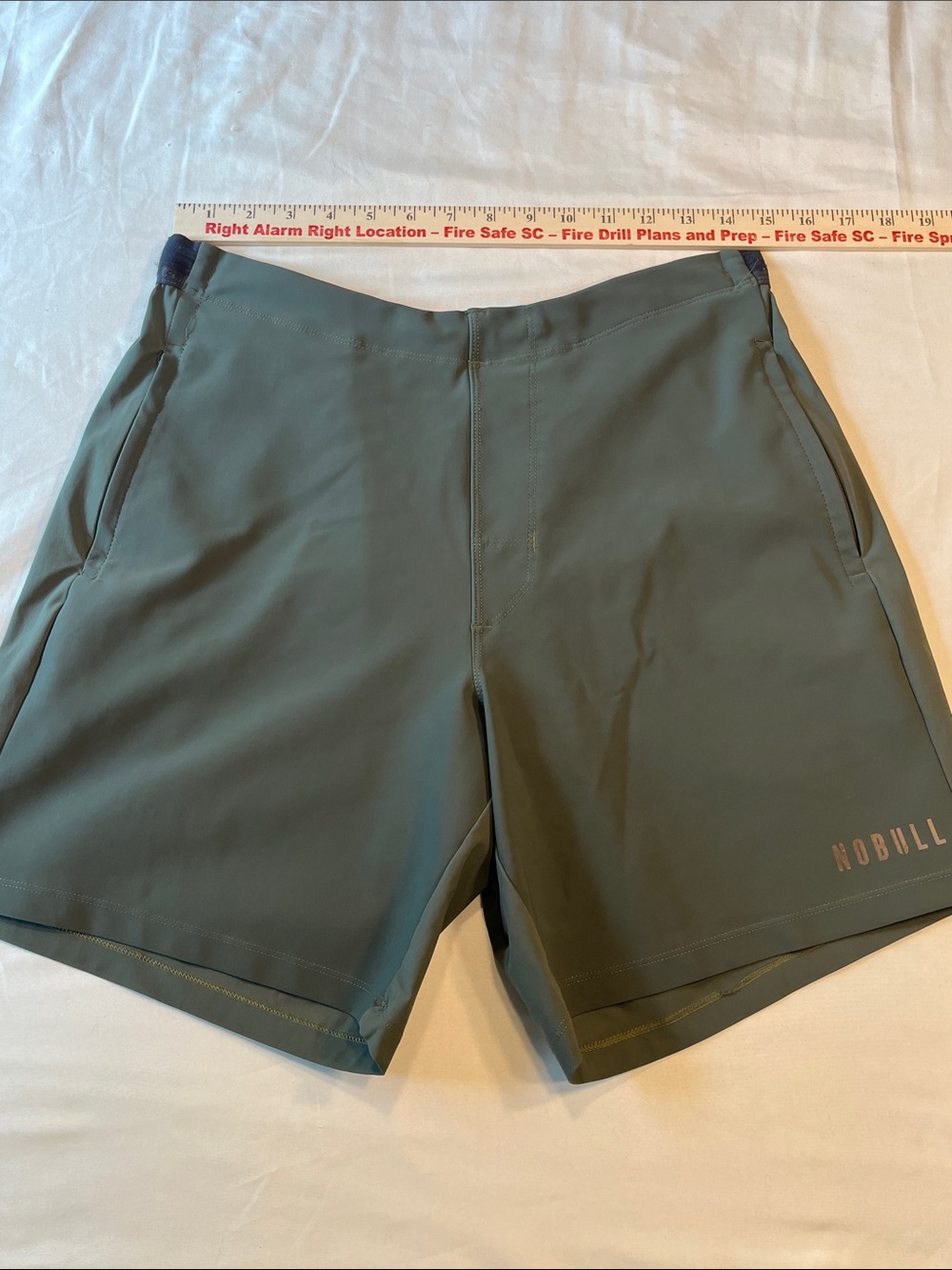 NOBULL Training Shorts Olive Green Athletic Workout Shorts Men’s Large‎